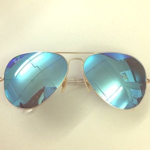 Blue aviators